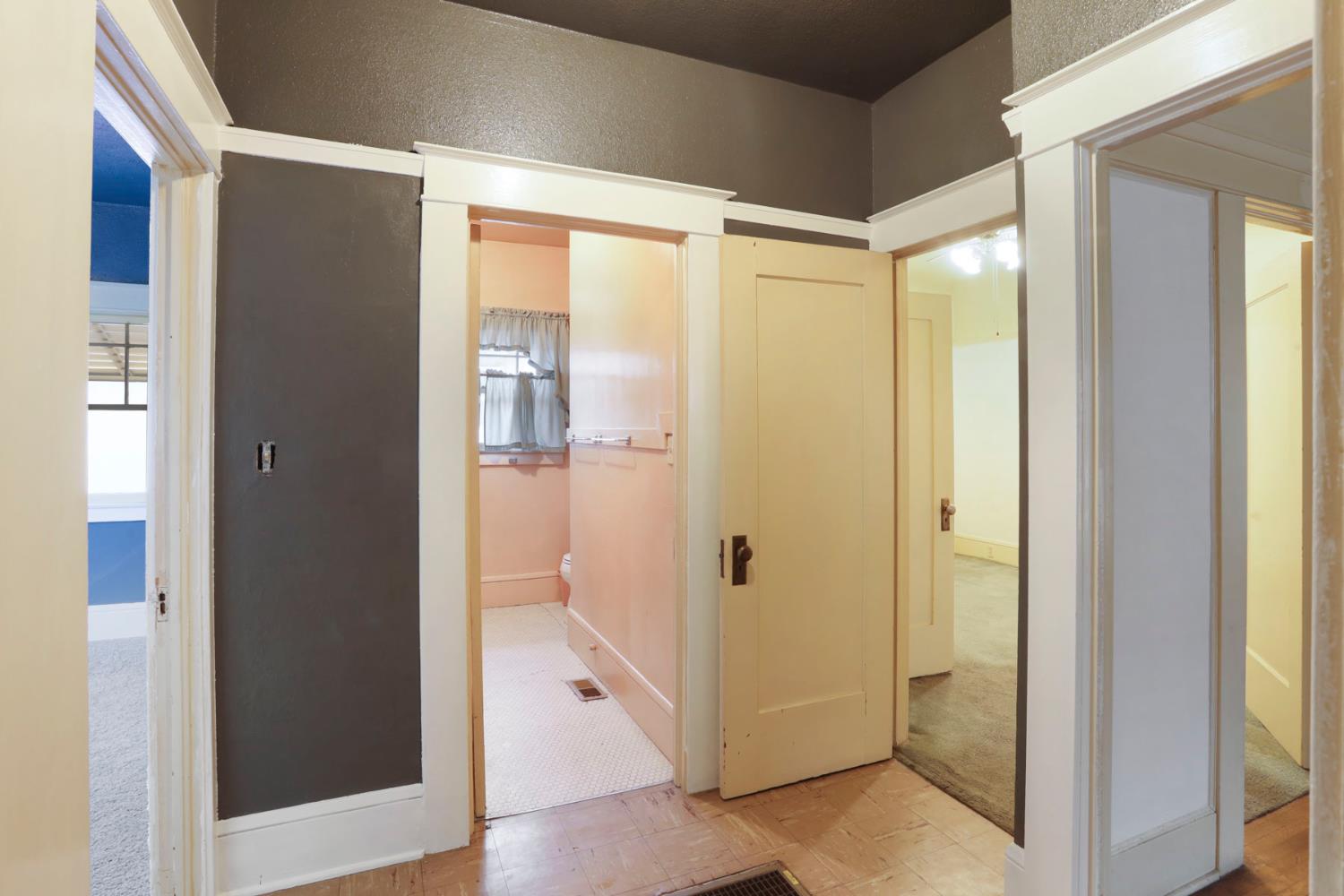 1428 West Harding Way Stockton, CA 95203 - Photo 27 of 32 a view of a bathroom with a glass door shower