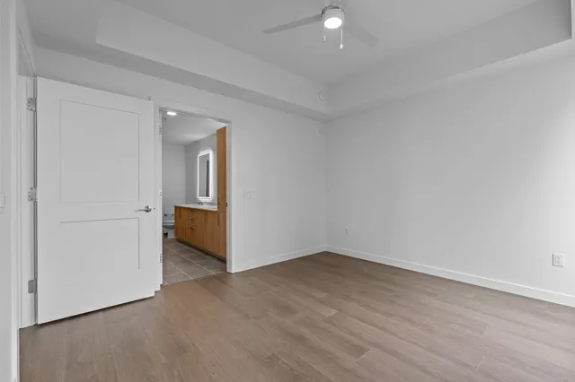 wooden floor in an empty room