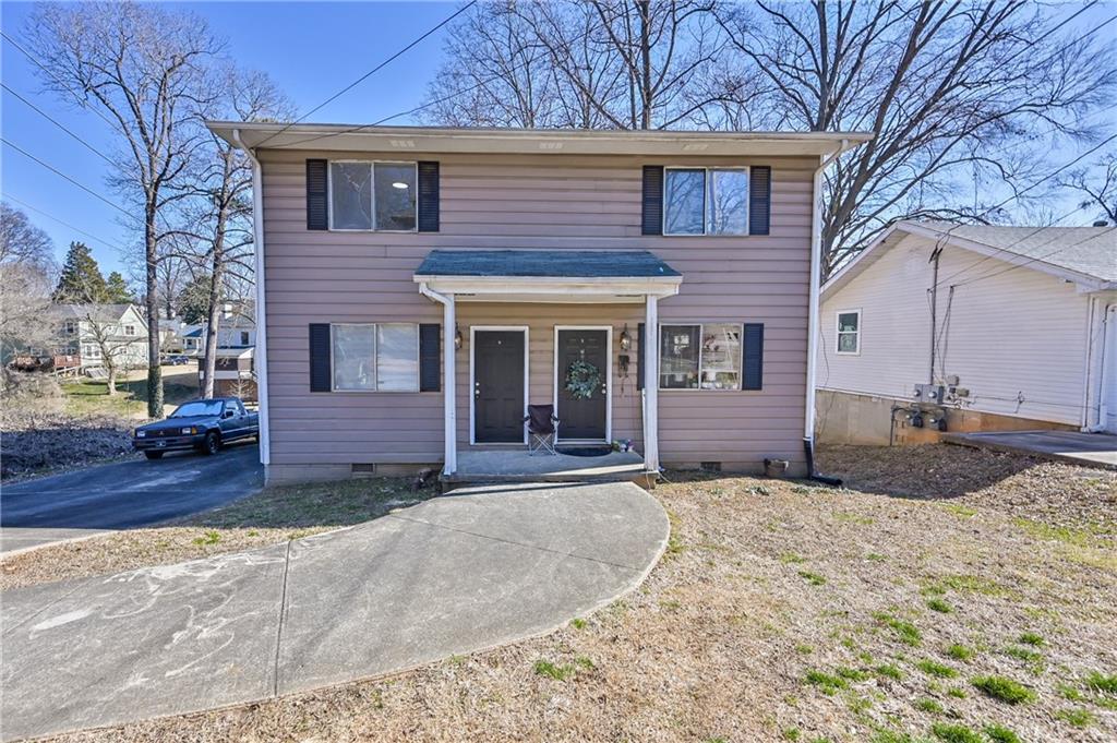 955 Tilden Street Northwest Atlanta, GA 30318 - Photo 25 of 25 a view of a house with a outdoor space