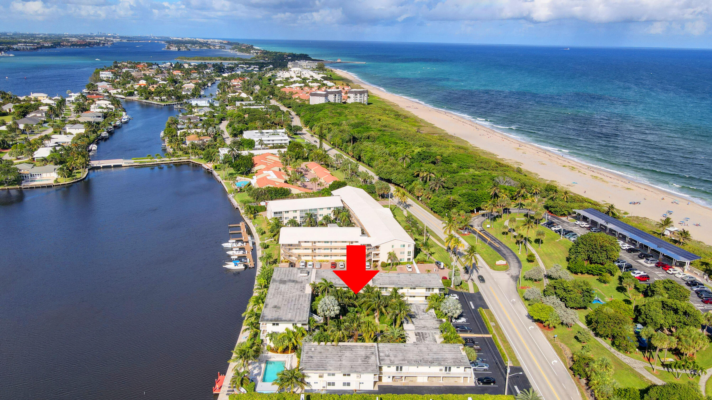 6520 North Ocean Boulevard, Unit 3 Ocean Ridge, FL 33435 - Photo 33 of 36 Aerial