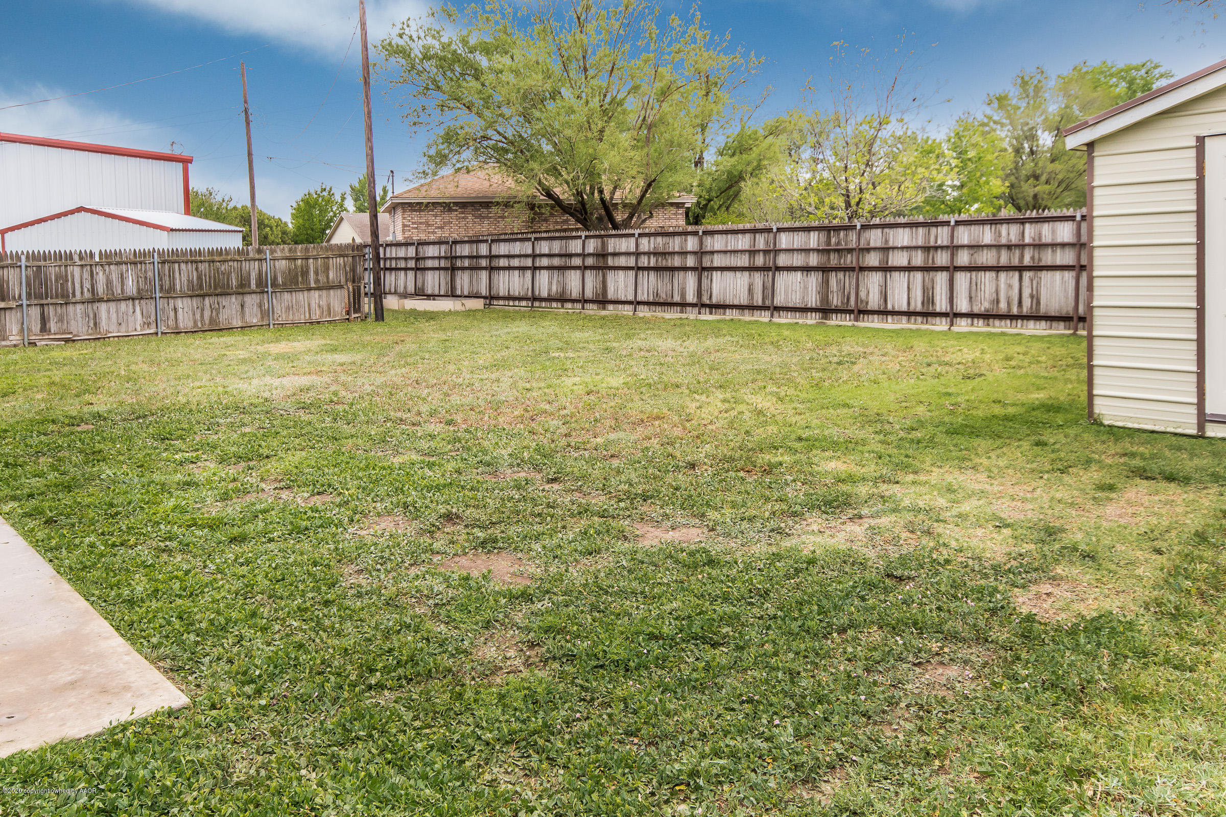 8114 Indian Trail Amarillo, TX 79110 - Photo 15 of 20 Back Yard