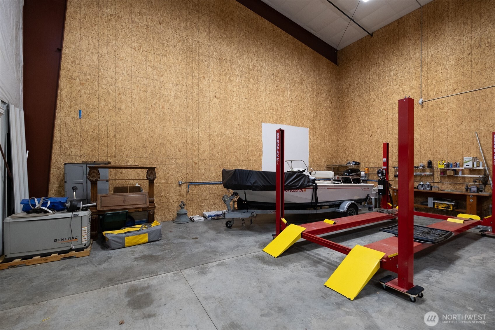 12375 Reservation Road Anacortes, WA 98221 - Photo 38 of 40 a view of a room with gym equipment and a table