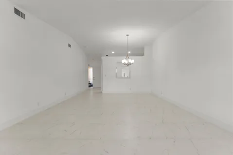 an empty room with an empty space