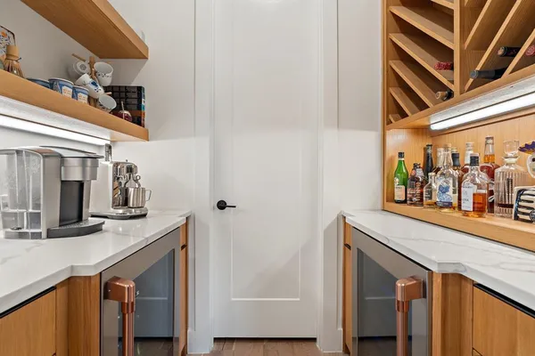 a view of storage and utility room