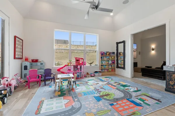 a living room filled with furniture and a couch