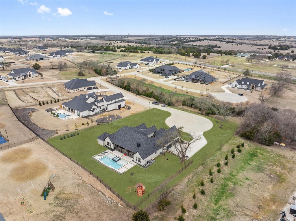 1405 Custer Court Celina, TX 75009 - Photo 40 of 40 an aerial view of a house with a outdoor space