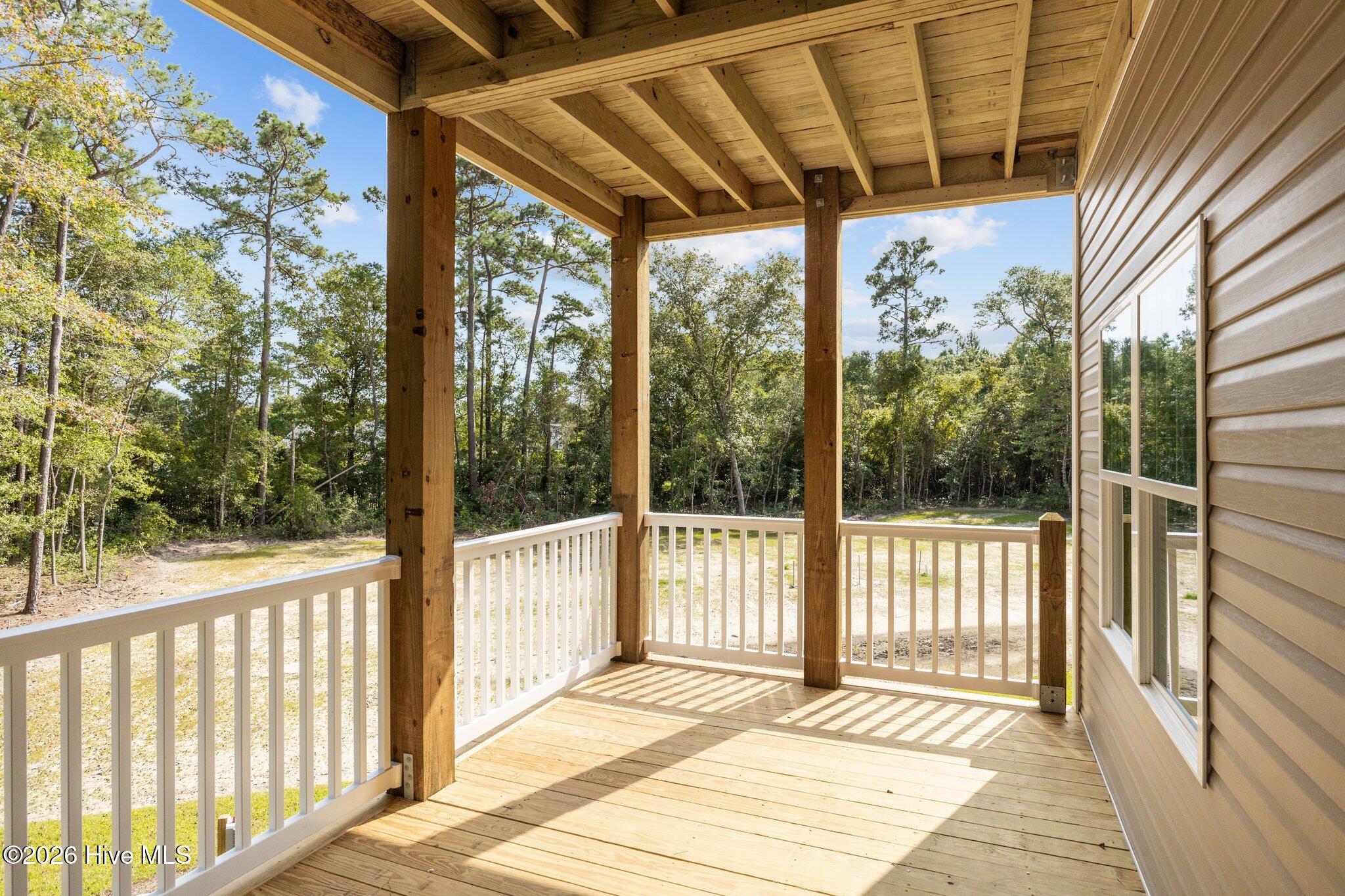400 Lighthouse Lane, Unit B2 Cedar Point, NC 28584 - Photo 34 of 34 Covered Deck