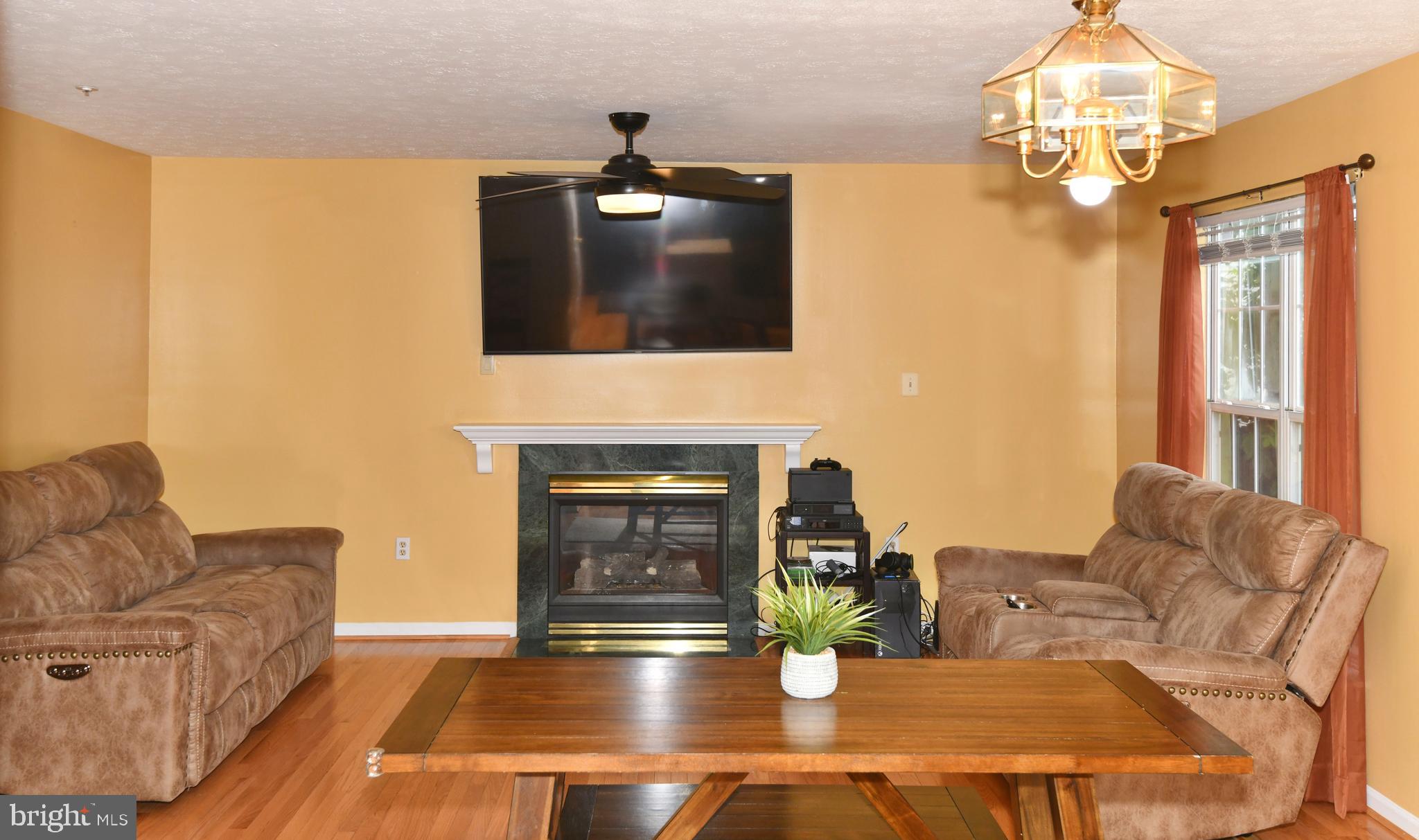 fireplace in Family Room