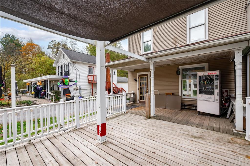 375 Main Street Volant, PA 16156 - Photo 6 of 34 a view of a house with wooden deck