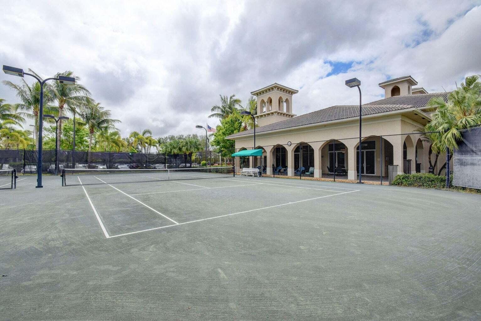 7035 Vivaldi Lane Delray Beach, FL 33446 - Photo 35 of 39 a view of a tennis court