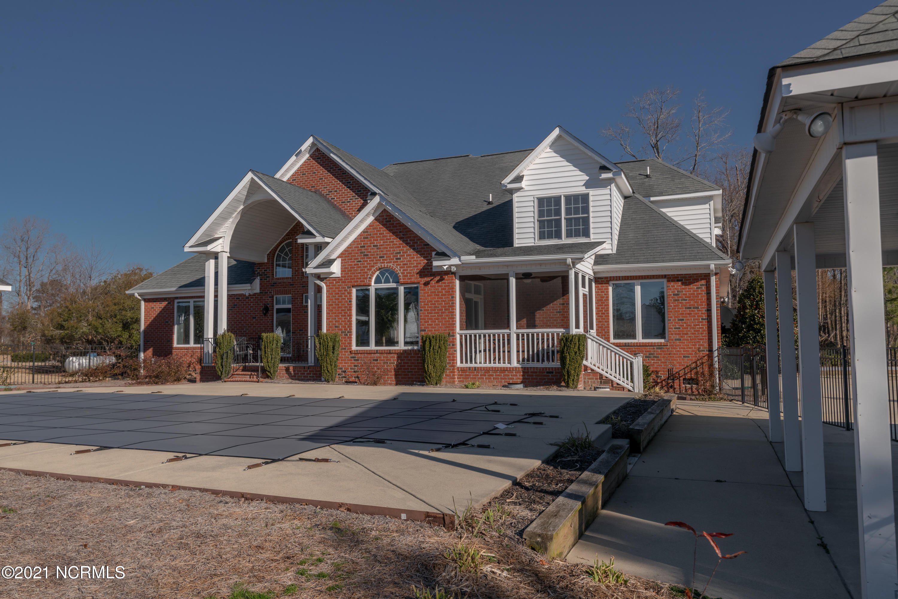 5508 Adrian Road Wilson, NC 27896 - Photo 52 of 74 COVERED POOL