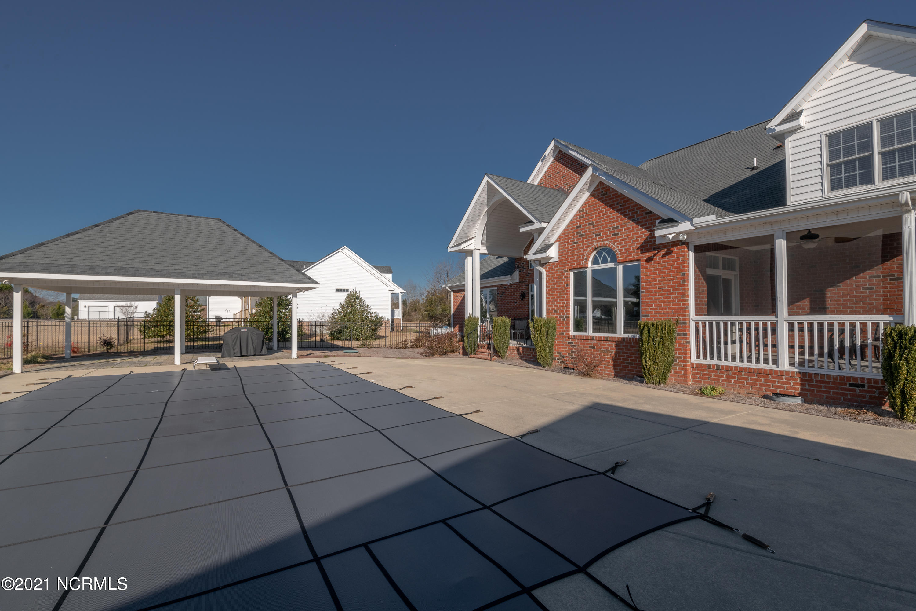5508 Adrian Road Wilson, NC 27896 - Photo 54 of 74 COVERED POOL