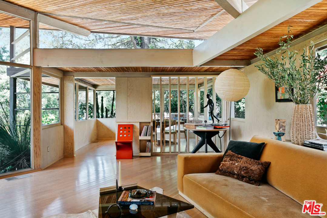 11600 Amanda Drive Studio City, CA 91604 - Photo 7 of 33 a living room with furniture and a large window