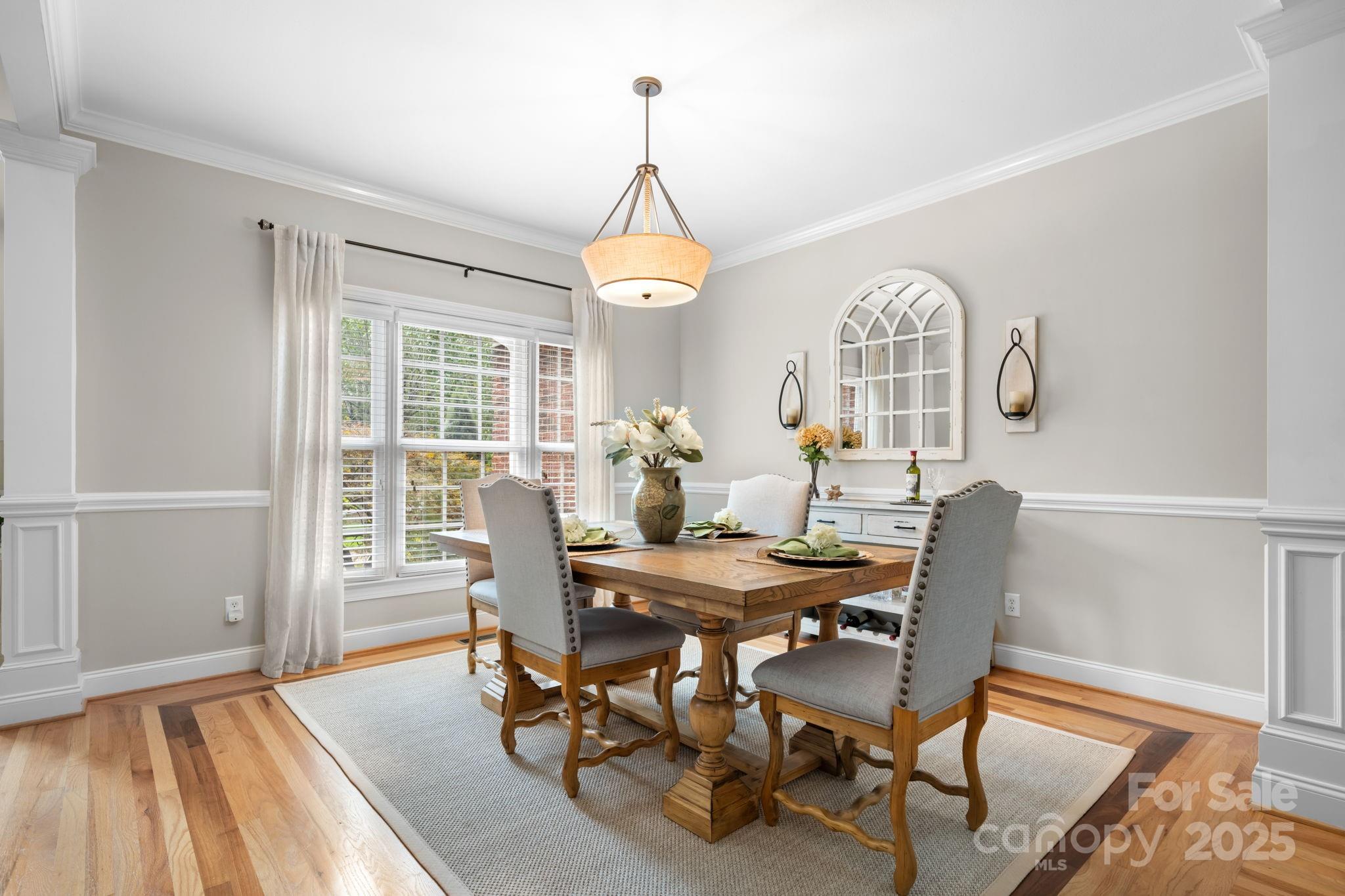 104 Blackhawk Ridge Court Granite Falls, NC 28630 - Photo 17 of 48 a view of a dining room with furniture window and outside view