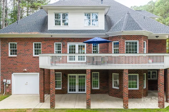 a front view of residential houses