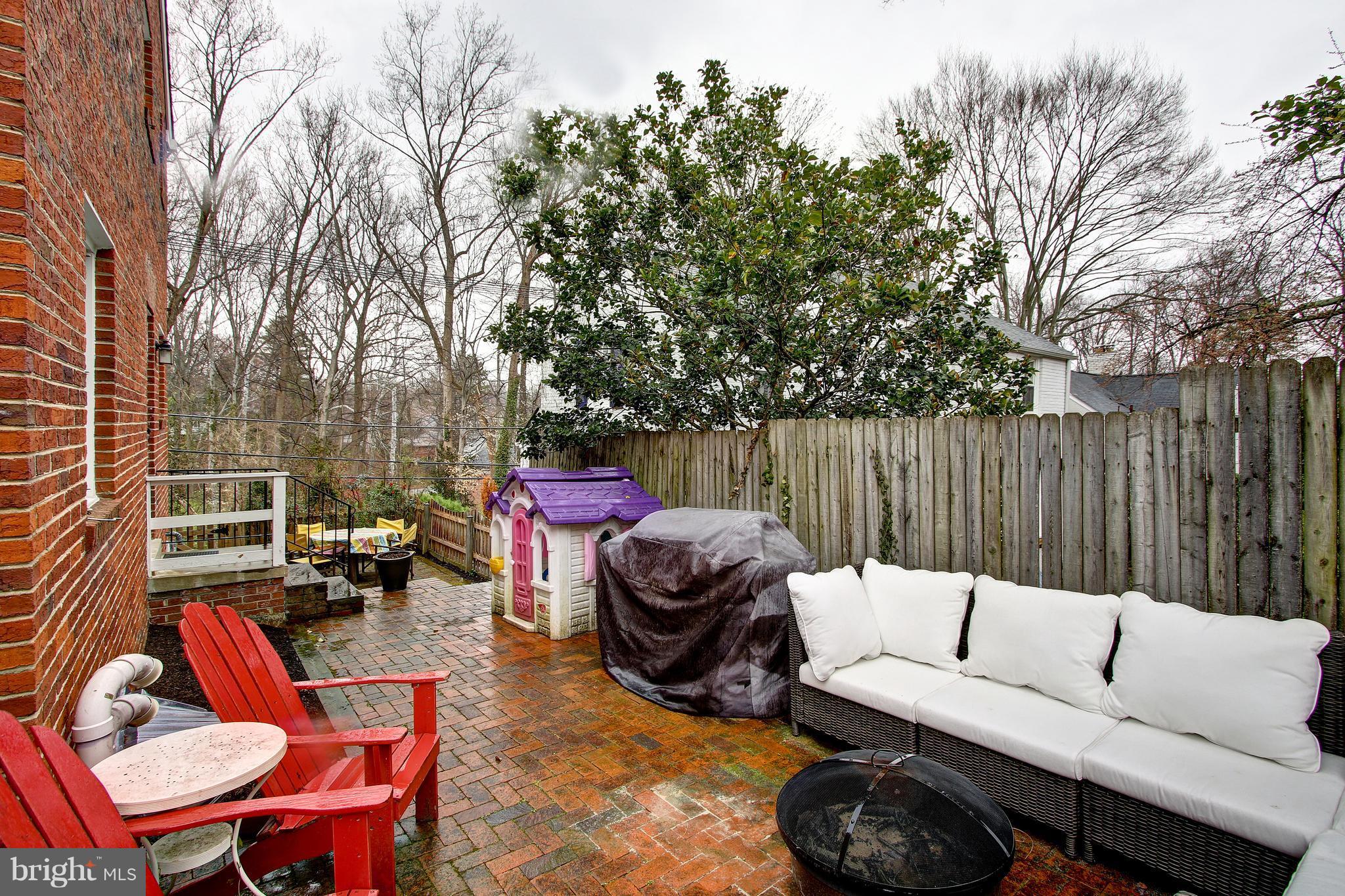 5913 Cranston Road Bethesda, MD 20816 - Photo 28 of 29 BACKYARD ENTERTAINMENT AREA