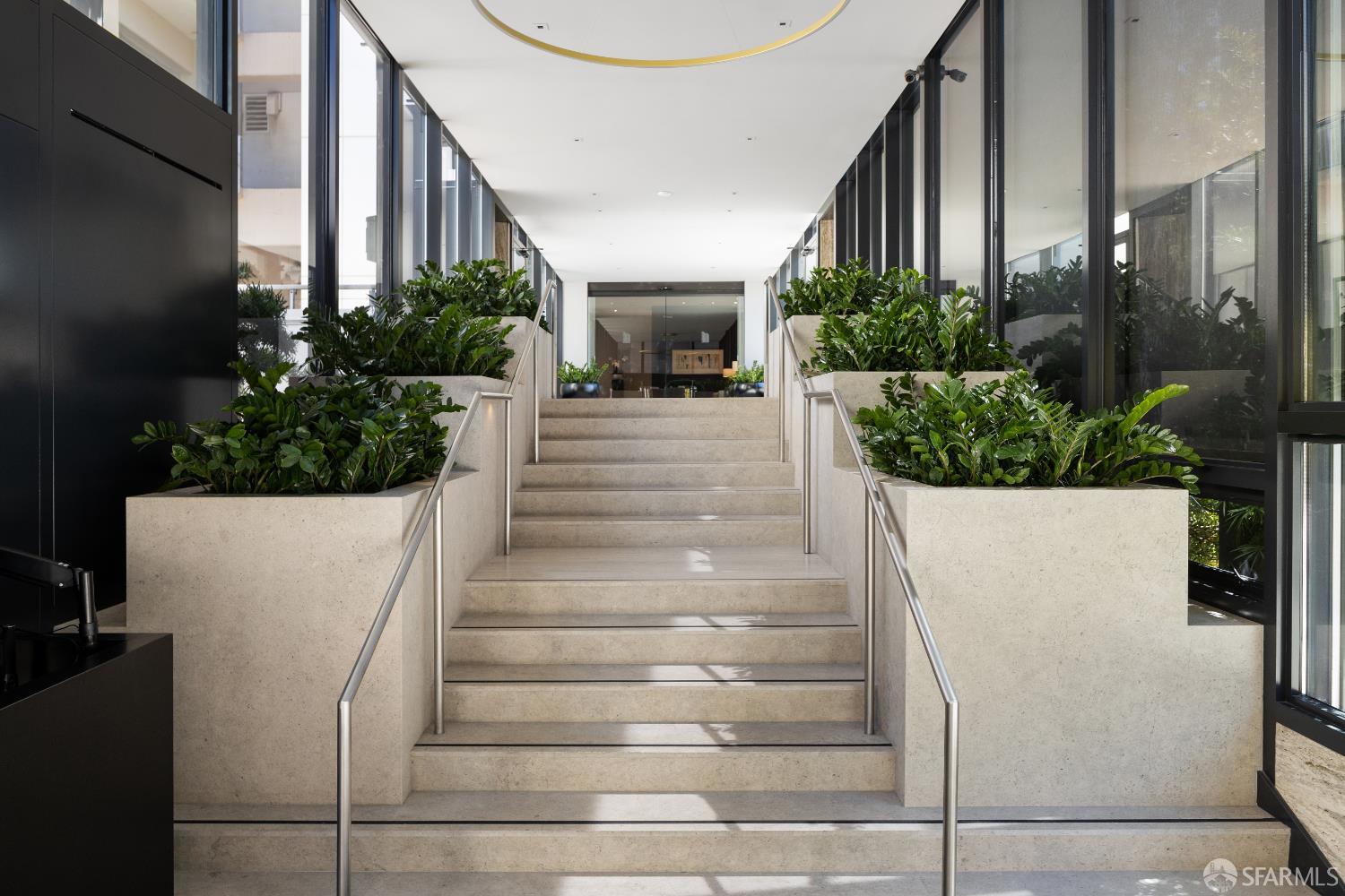 1750 Taylor Street, Unit 1001 San Francisco, CA 94133 - Photo 29 of 43 a view of a building with potted plants