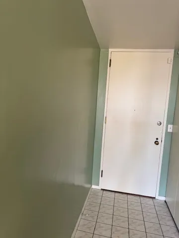 a view of building from the balcony