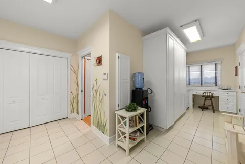 a view of a storage & utility room in a house