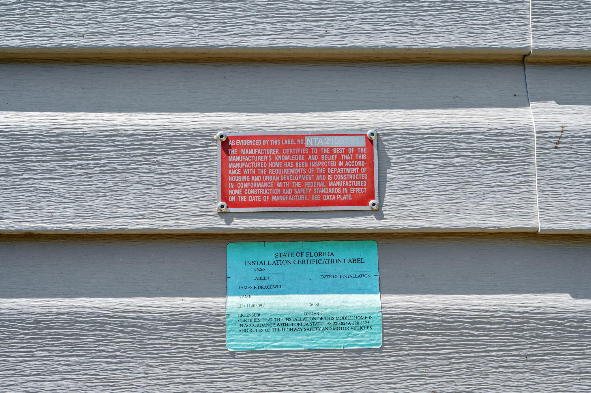 1424 East F Sanford Road Baker, FL 32531 - Photo 32 of 32 a view of entryway with wooden floors