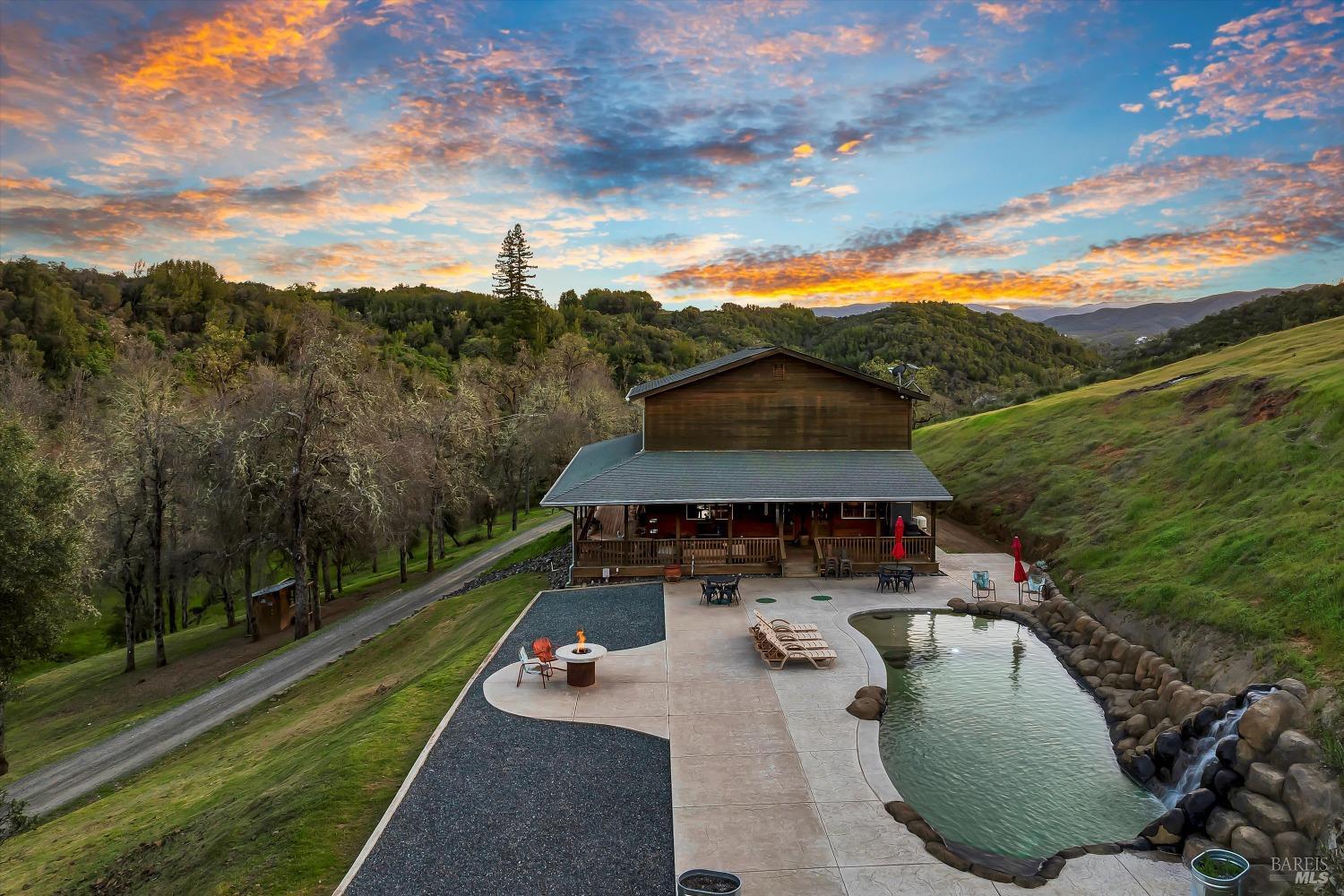 5963 Eickhoff Road Lakeport, CA 95453 - Photo 2 of 51 a view of a patio with swimming pool