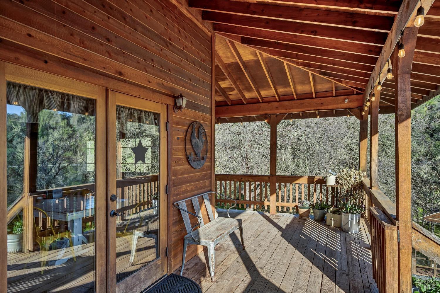 5963 Eickhoff Road Lakeport, CA 95453 - Photo 46 of 51 a view of a balcony with furniture