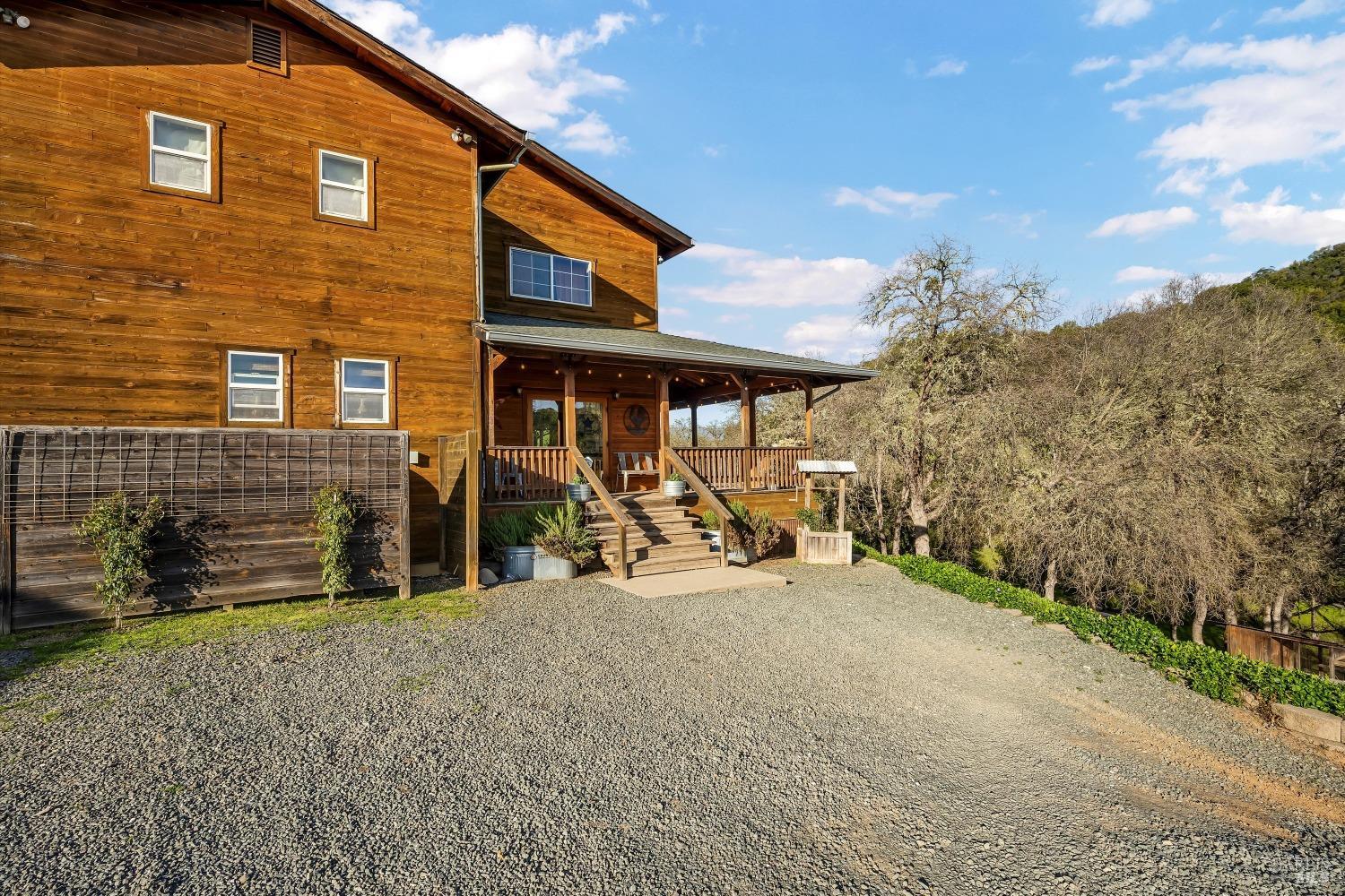 5963 Eickhoff Road Lakeport, CA 95453 - Photo 47 of 51 a view of a house with a patio