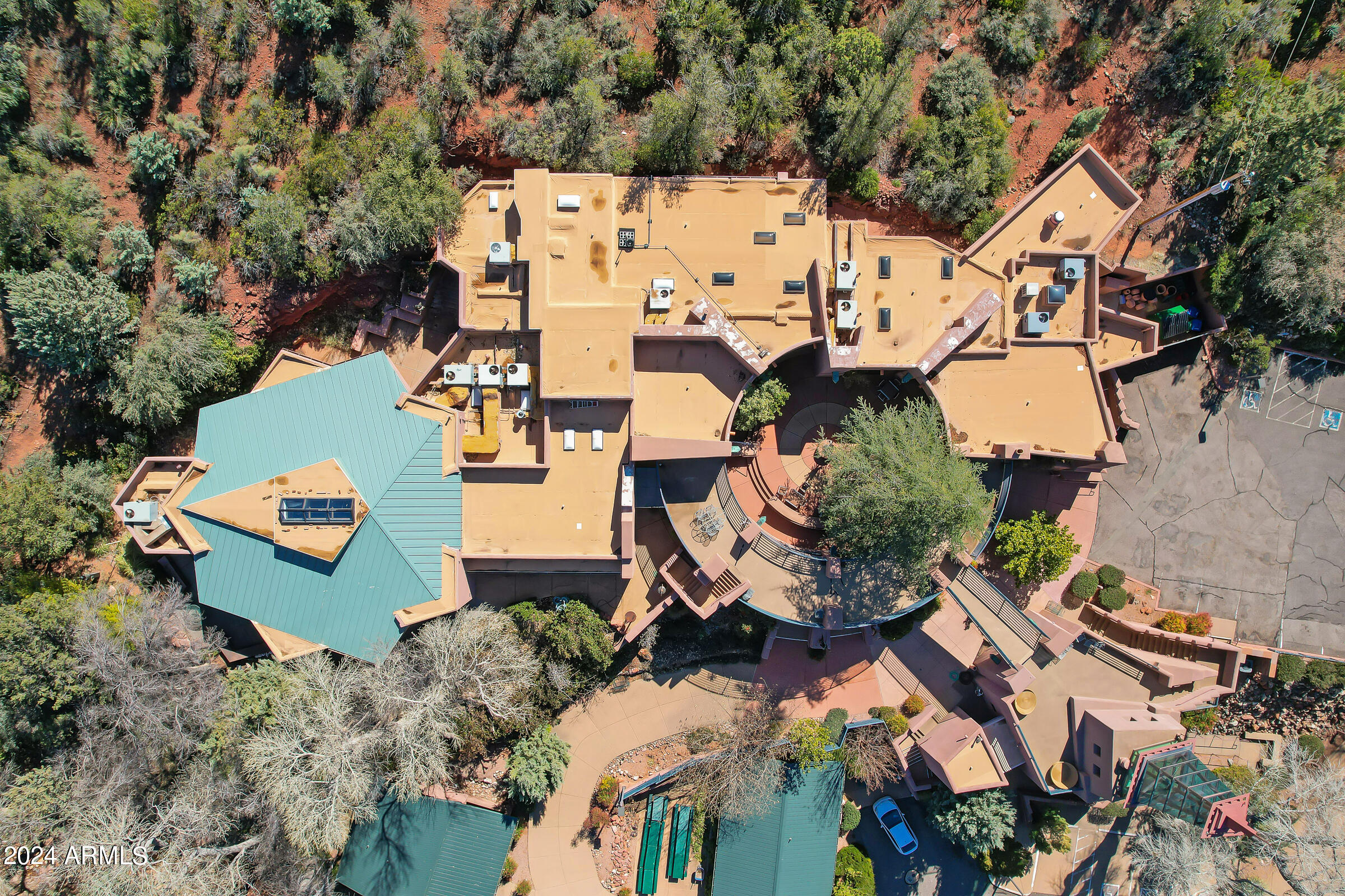 333 Schnebly Hill Road Sedona, AZ 86336 - Photo 3 of 69 an aerial view of residential houses with outdoor space