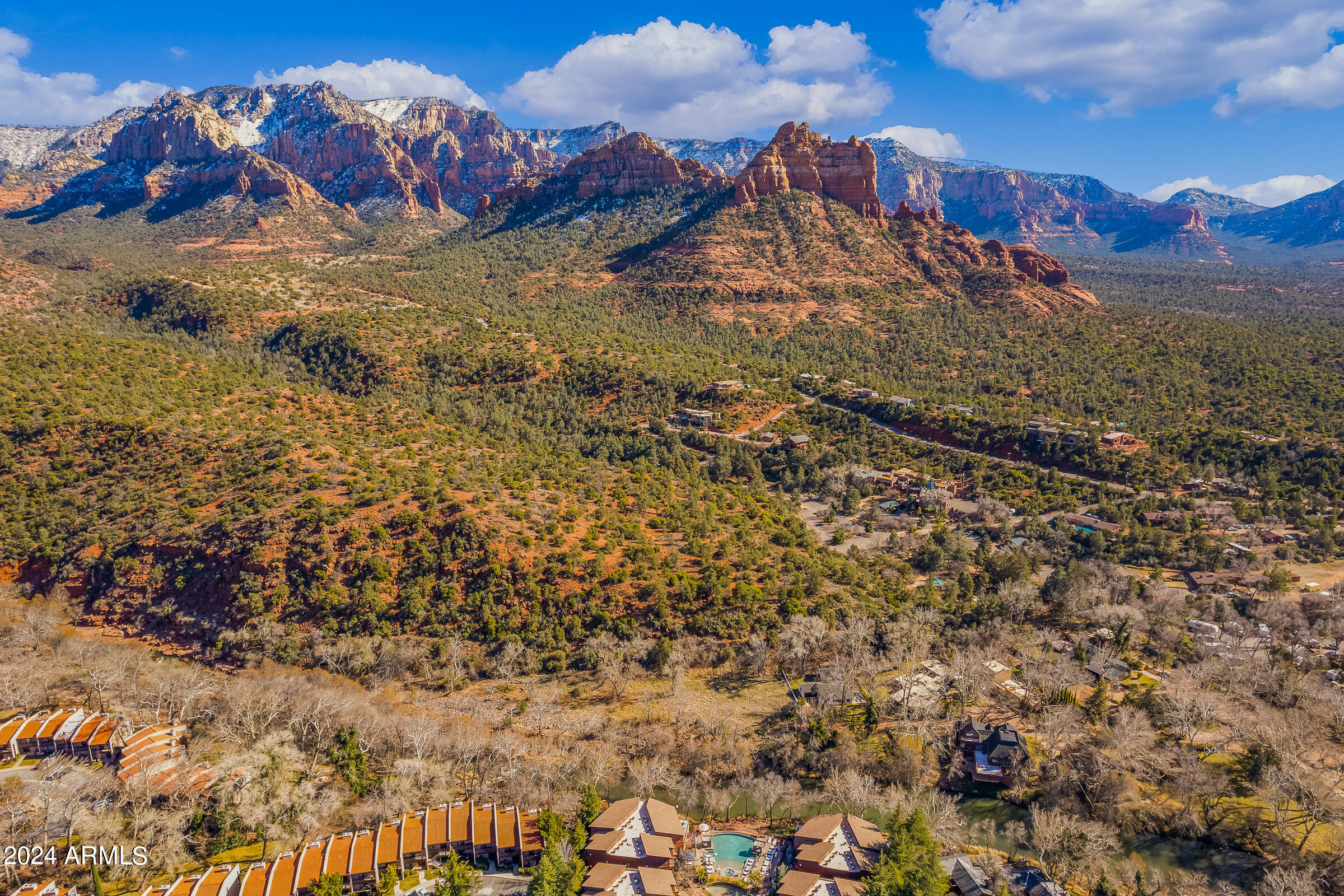 333 Schnebly Hill Road Sedona, AZ 86336 - Photo 60 of 69 a view of a house with a yard
