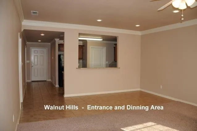 a view of an entrance