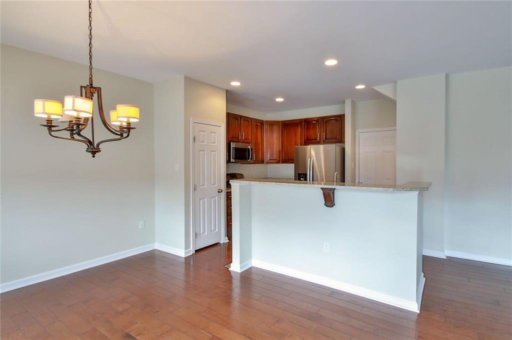 231 Maple Ridge Drive Canonsburg, PA 15317 - Photo 6 of 25 Designer dining room lighting...Abundant kitchen recessed lighting...