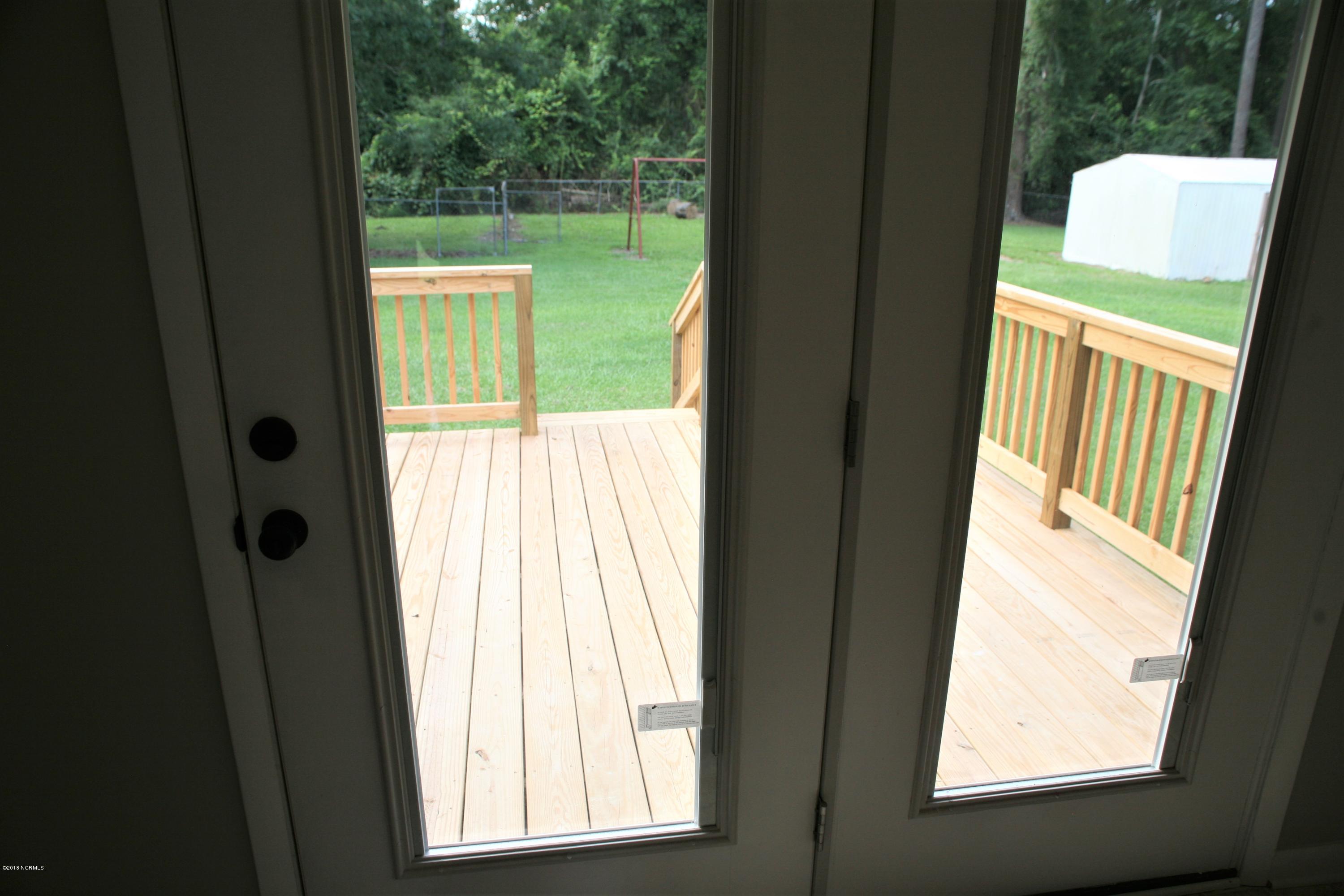 525 Inman Lake Road Whiteville, NC 28472 - Photo 8 of 35 French Doors to Rear Deck