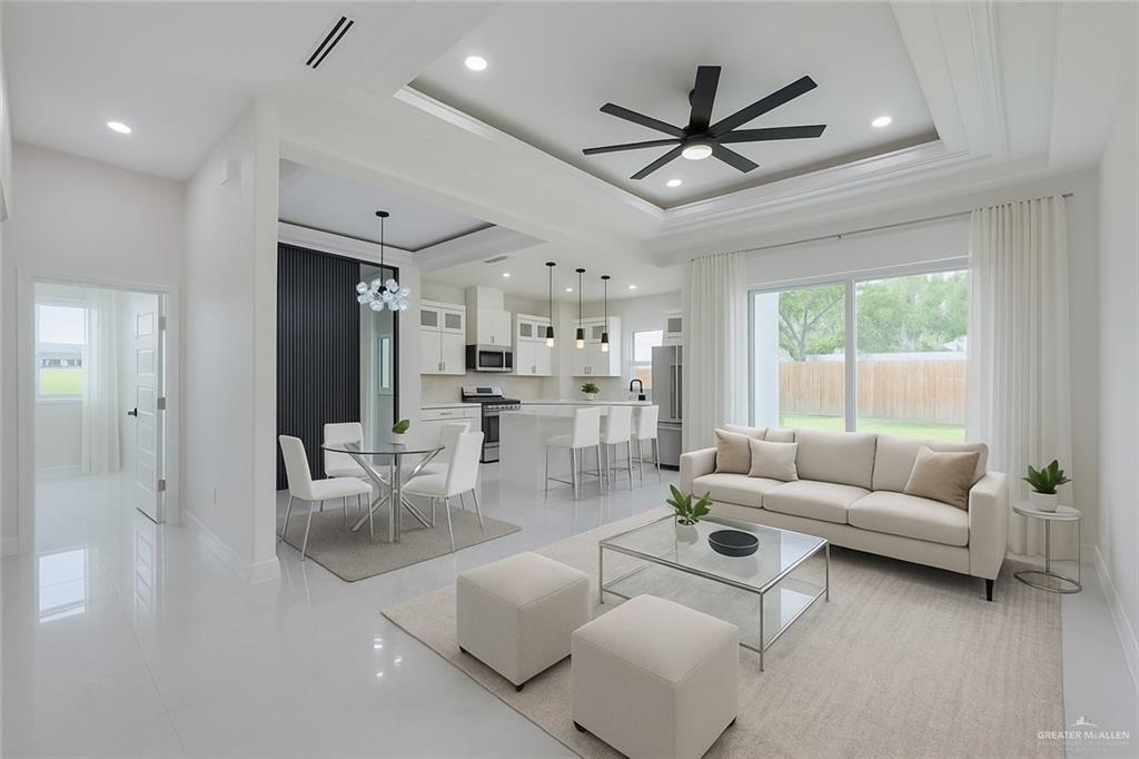 4812 Duke Avenue McAllen, TX 78504 - Photo 17 of 42 a living room with furniture and a large window