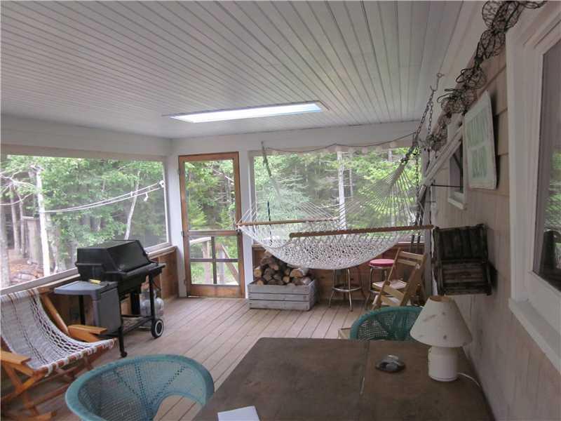 161 Red Point Road Swans Island, ME 04685 - Photo 4 of 16 Covered Porch.