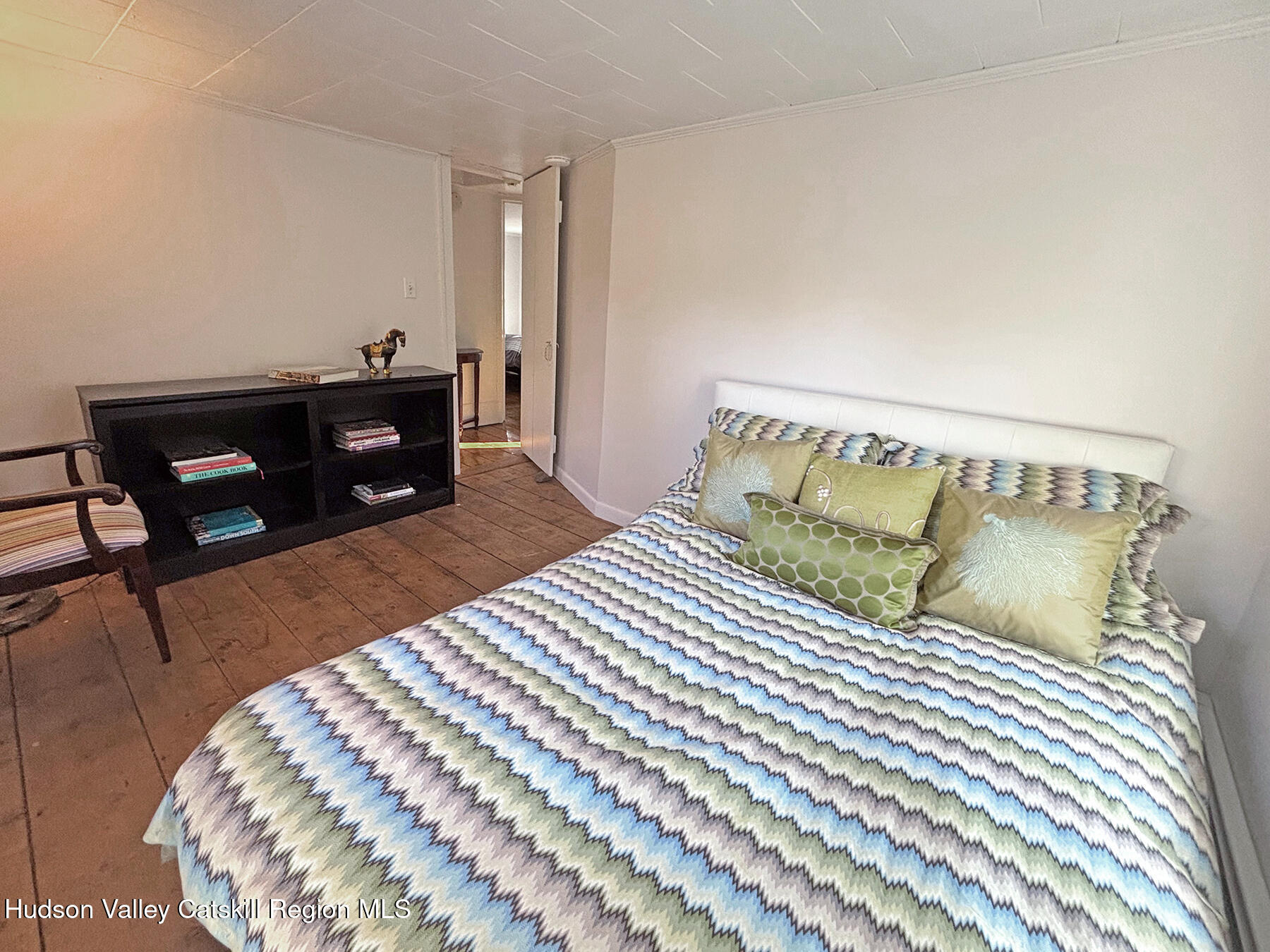 444 West Saugerties Road Saugerties, NY 12477 - Photo 19 of 20 a bedroom with a bed and a night stand