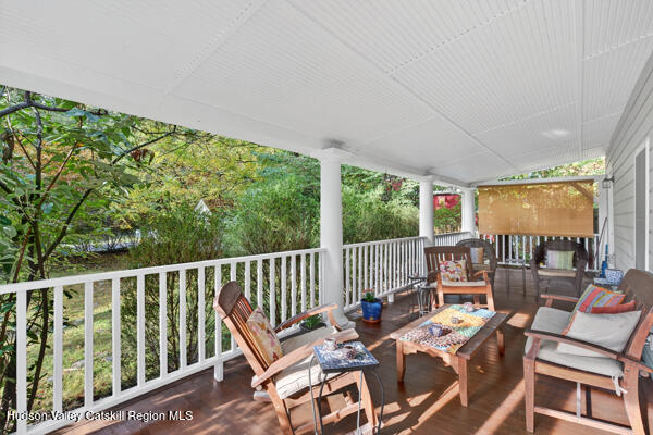 444 West Saugerties Road Saugerties, NY 12477 - Photo 5 of 20 a view of balcony with couch and chairs