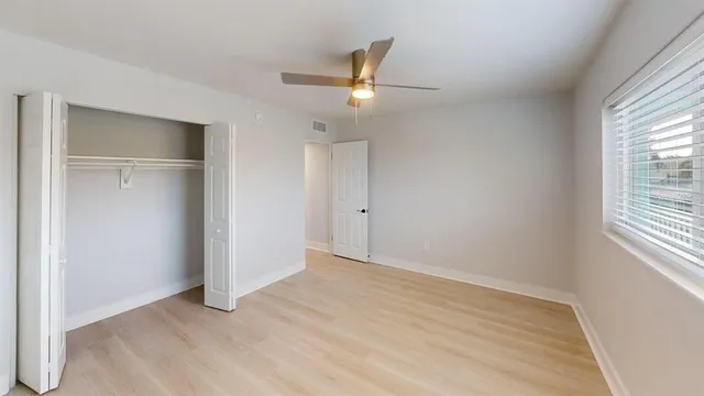 wooden floor in an empty room