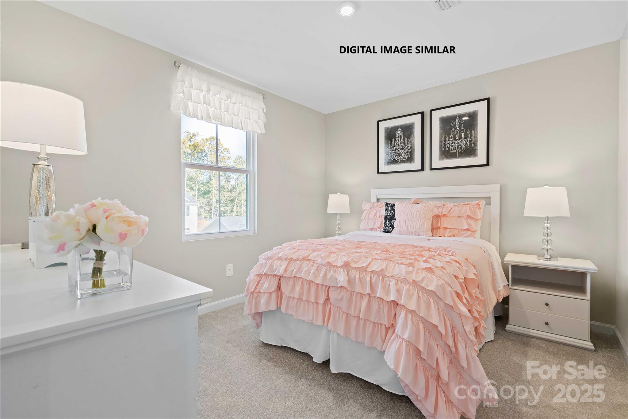 367 Maplestead Street Lancaster, SC 29720 - Photo 7 of 10 a bedroom with a bed and a table