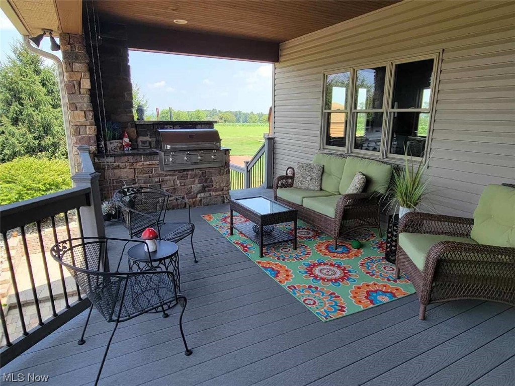 3413 Heyl Road Wooster, OH 44691 - Photo 13 of 30 Composite deck just off the dining room. Perfect for grillin' and chillin'.