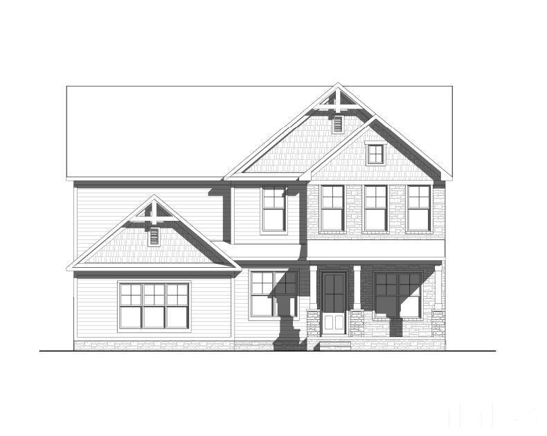 7045 Leando Drive Willow Spring, NC 27592 - Photo 1 of 3 a black and white photo of a house