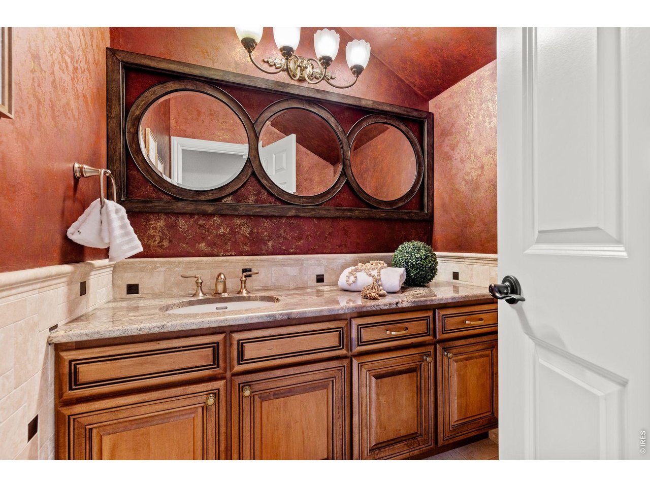 6183 Red Hill Road Boulder, CO 80302 - Photo 11 of 49 a bathroom with a sink and a mirror