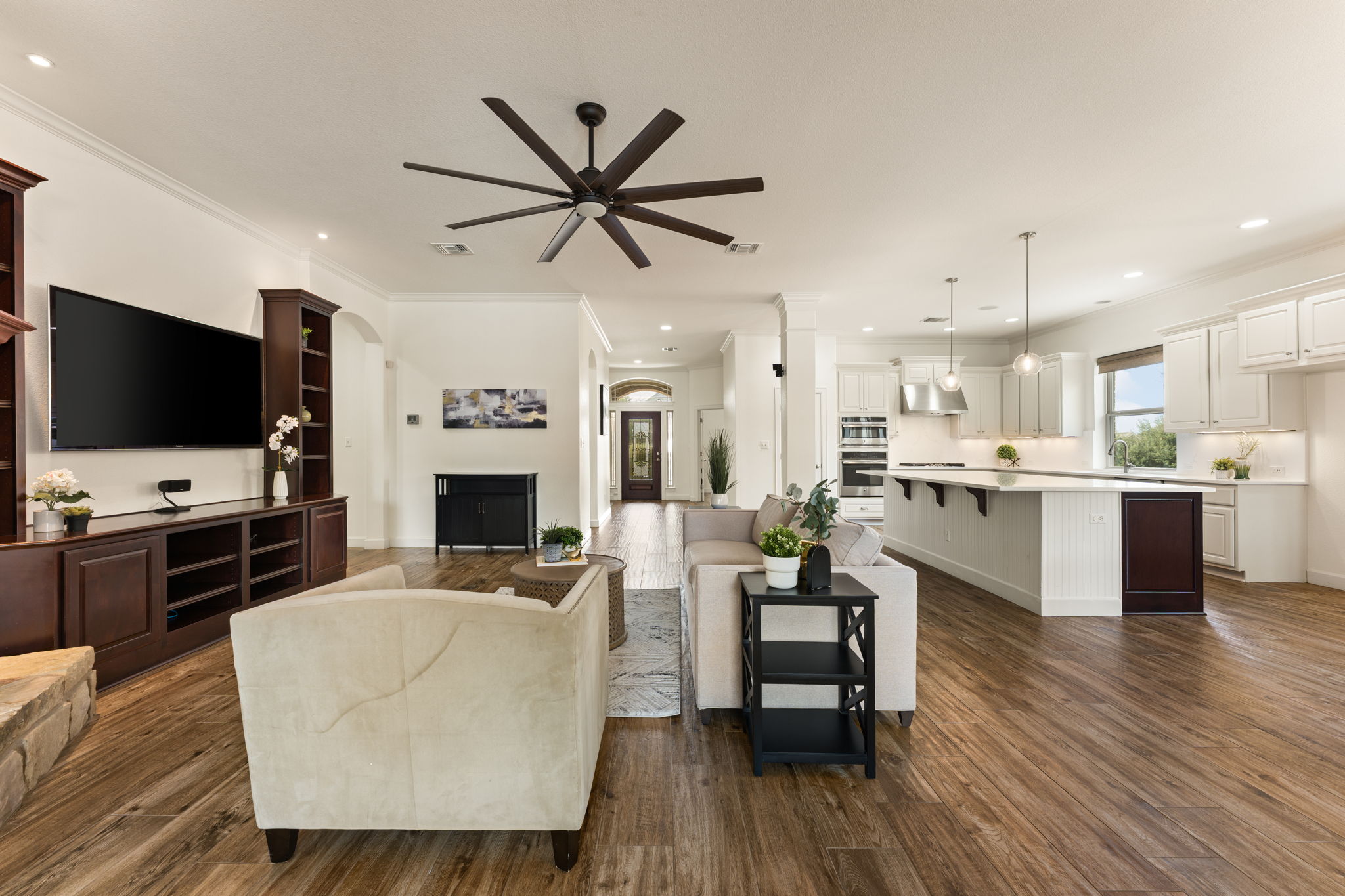 5701 Cherokee Draw Road Austin, TX 78738 - Photo 33 of 33 The home offers spacious open floor plan living.