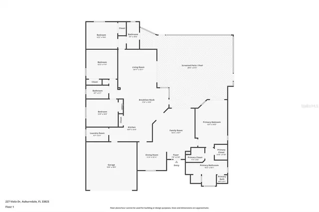 $499,999 | 227 Viola Drive, Auburndale, FL 33823