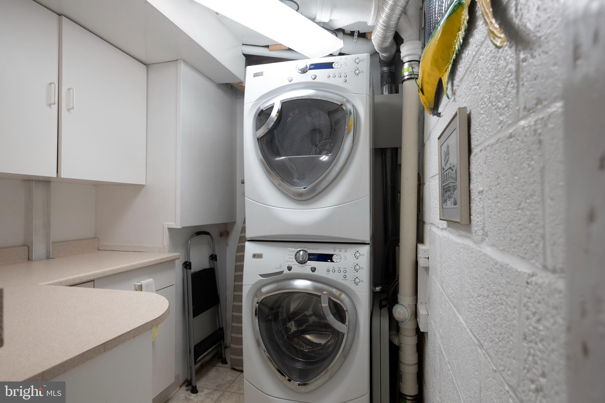 1611 45th Street Northwest Washington, DC 20007 - Photo 31 of 53 Full Size Laundry Tucked into its own room!