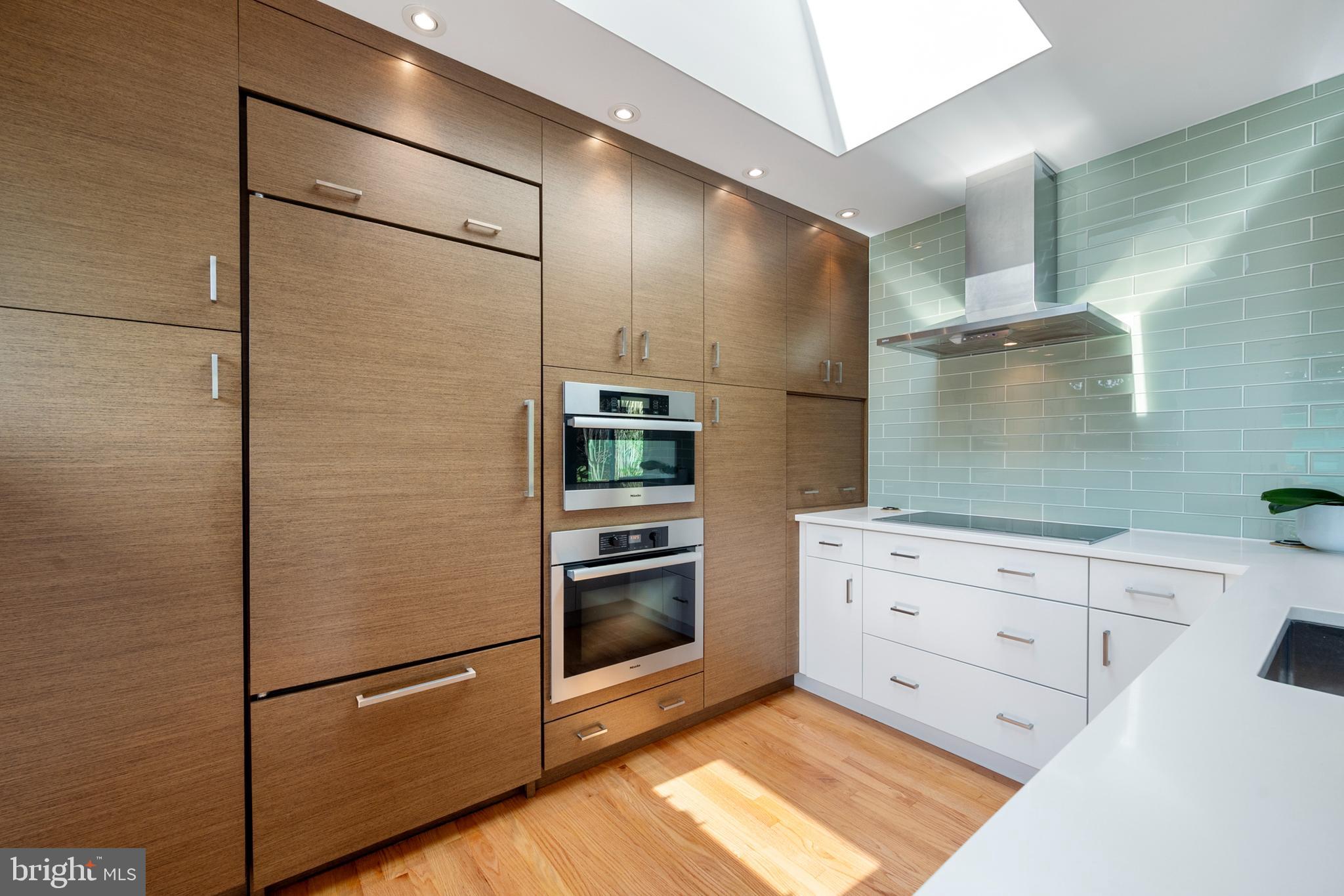 1611 45th Street Northwest Washington, DC 20007 - Photo 4 of 53 Sunlight from Kitchen Skylight