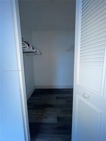 a view of walk in closet