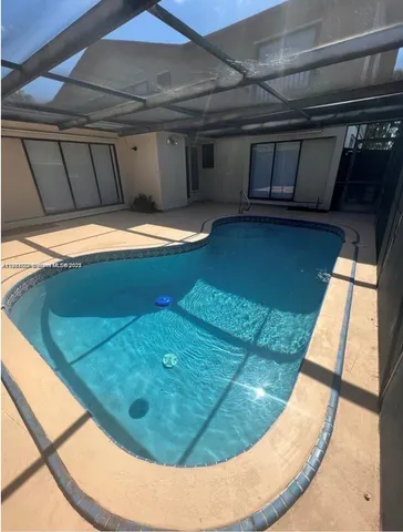 a view of a swimming pool