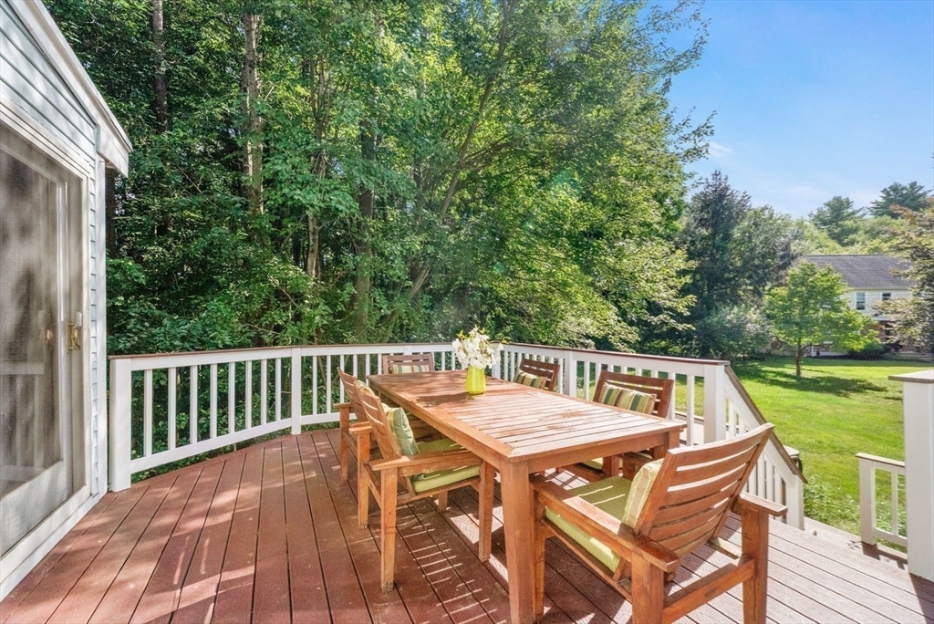44 Gilmore Road Southborough, MA 01772 - Photo 39 of 42 a view of a patio with a table and chairs