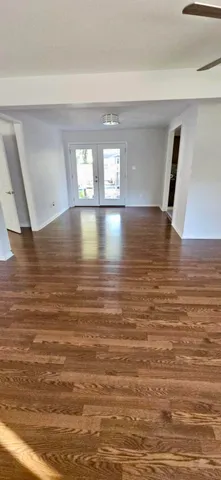 a view of a room with window