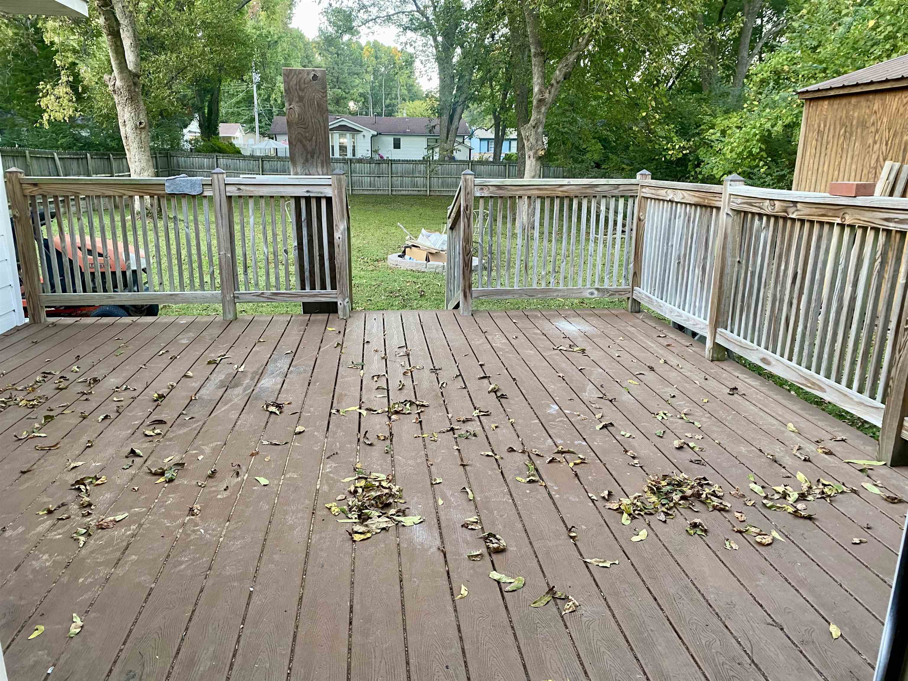 502 James Avenue Covington, TN 38019 - Photo 29 of 40 a view of wooden deck